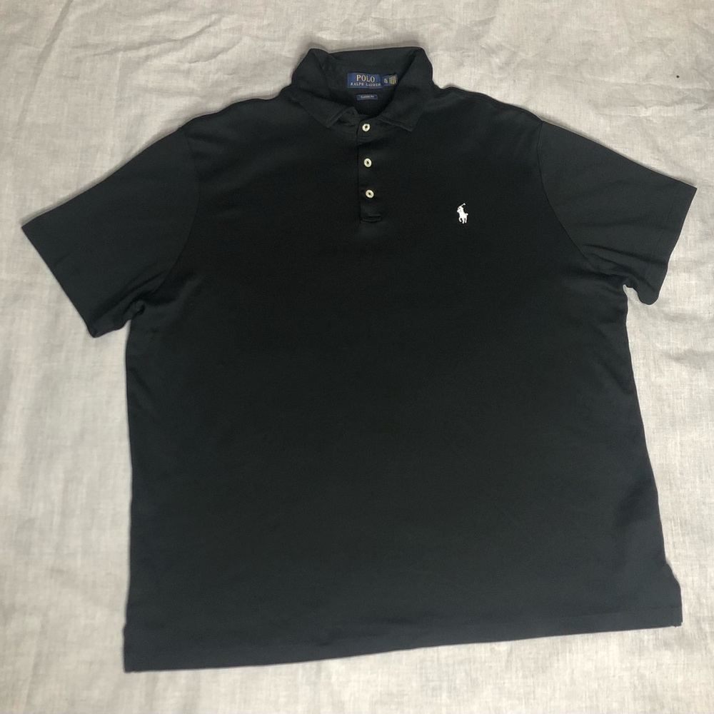 Ralph Lauren Men's Polo Shirt in Black
